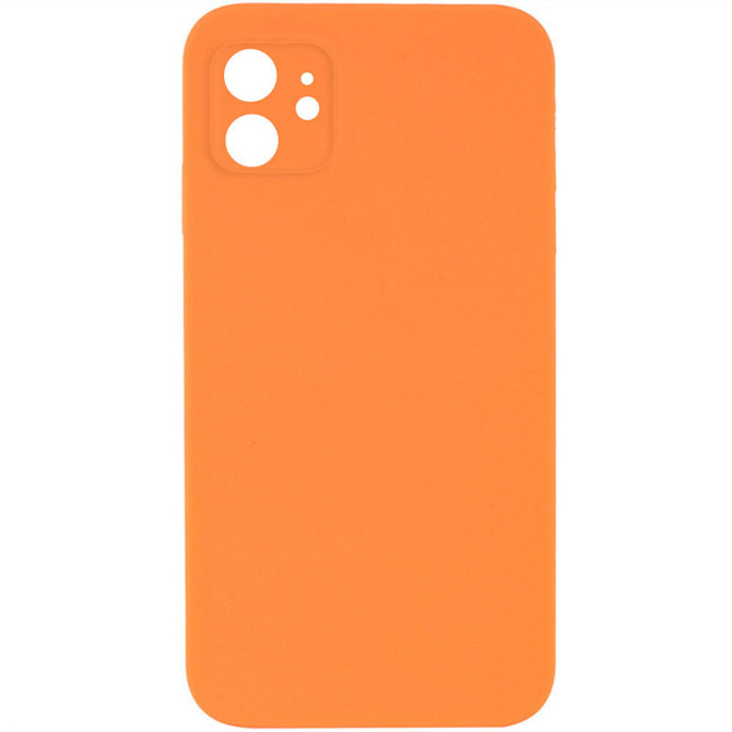 Чехол Silicone Case Square Full Camera Protective (AA) NOLOGO для Apple iPhone 11 (6.1") Херсон - зображення 4