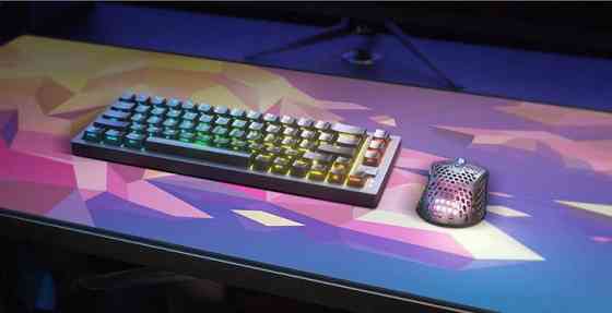 Игровая поверхность для мыши и клавиатуры Xtrfy GP5 Litus Pink XL GP5-XL-LITUS-PINK 92х40 см Київ