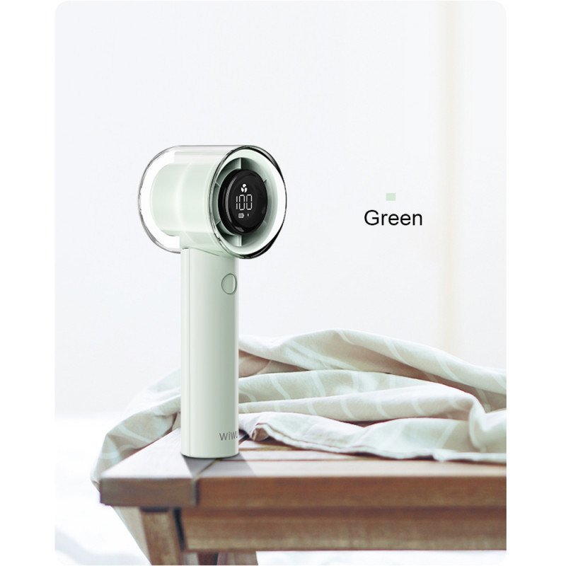 Портативный вентилятор с дисплеем WIWU WI-FS010 Херсон - зображення 5