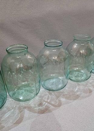 Продам банки 3 літри в наявності 50 штук ціна 25 грн. Локація Немирів 067 218 64 15 Немирів - зображення 1