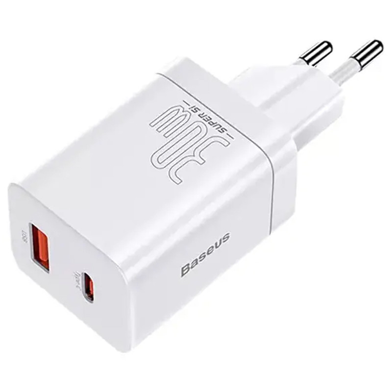СЗУ Baseus Super Si Pro Quick Charger 30W (1USB-A/1C) (CCSUPP-E) Херсон - изображение 1