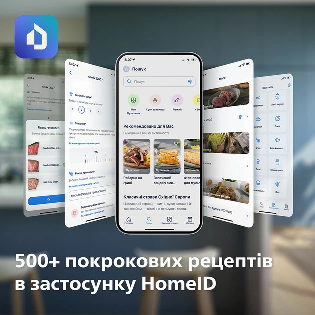 Мультипечь Philips Ovi Series 2000 NA230/00 1700 Вт черная Киев - изображение 10