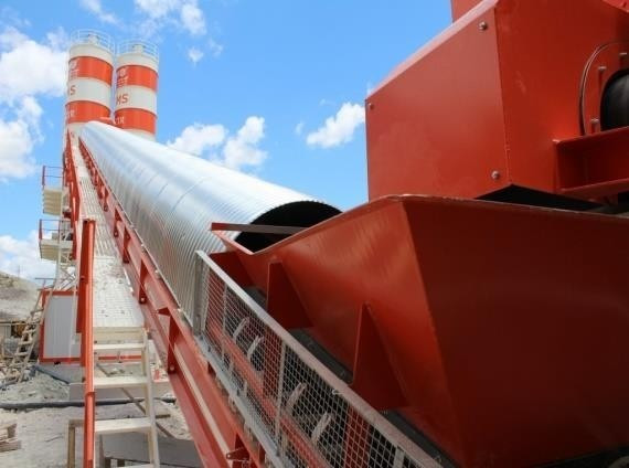 Стаціонарний бетонний завод Полігонмаш S 120 (120 м3 / год) Туреччина Киев - изображение 1