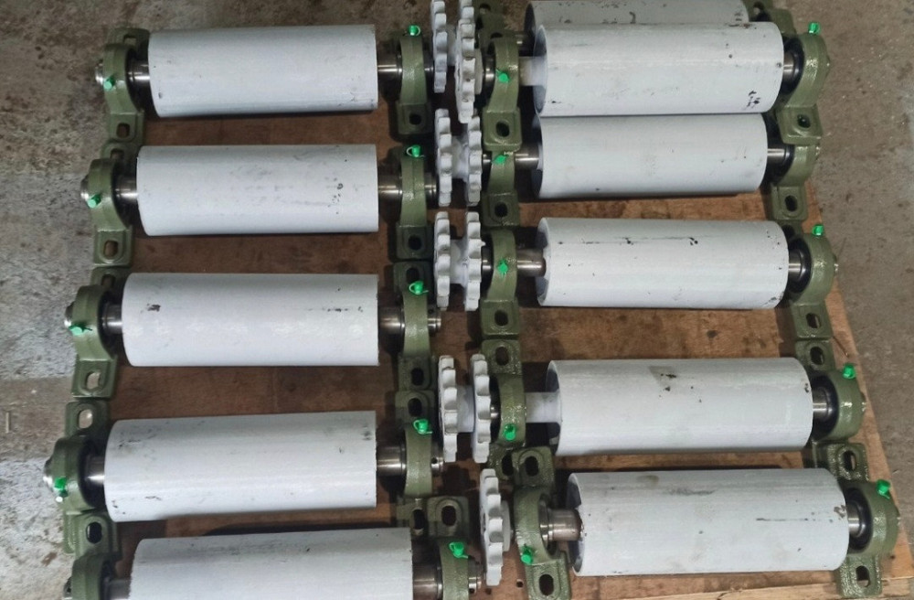 Ролик конвейерный ф 152 мм  разборной , ролики ленточного конвейера Киев - изображение 7