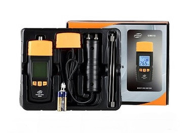 Электронный влагомер древесины, выносной щуп (28 пород, 4 типа) BENETECH GM620 Харьков - изображение 3