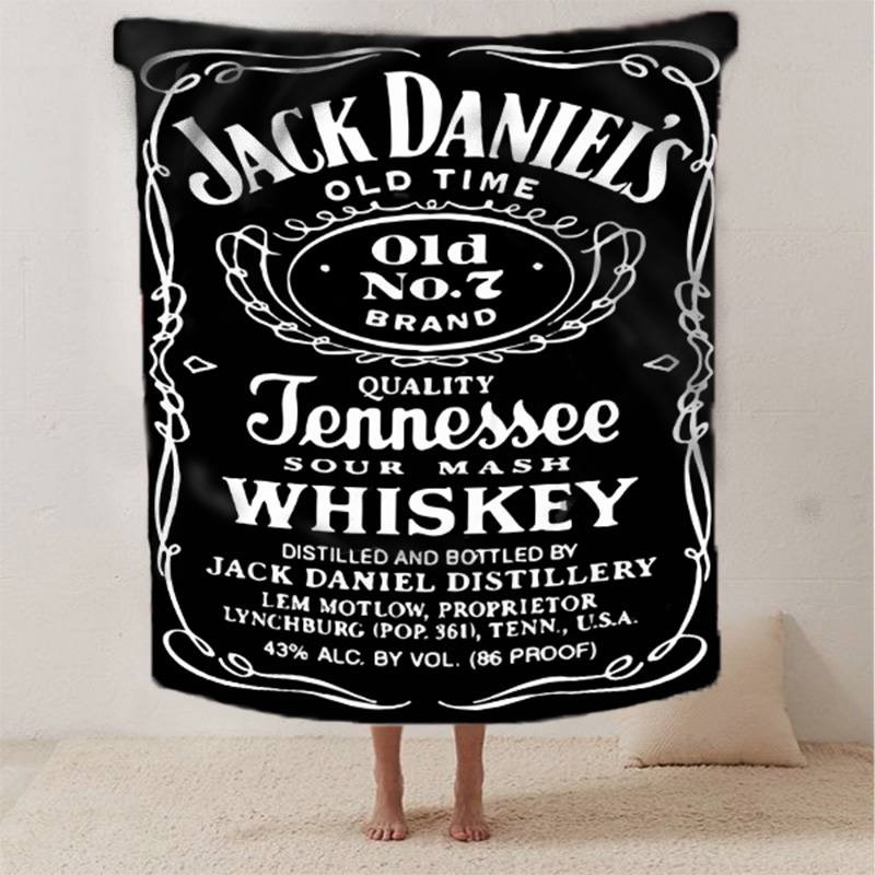 Плед 3D Елітний Jack Daniel's 2657_A 12586 160х200 см Київ - зображення 1