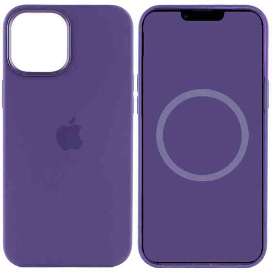 Чехол Silicone case (AAA) with Magsafe and Animation для Apple iPhone 12 Pro / 12 (6.1") Херсон