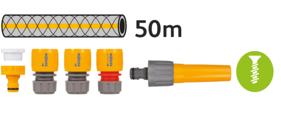 Катушка для шланга HoZelock 2477 до 60 м с шлангом Киев
