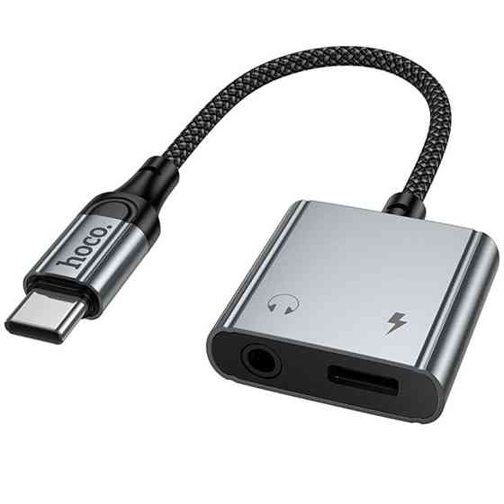 Переходник Hoco UPA34 Type-C to Type-C + 3.5mm Херсон