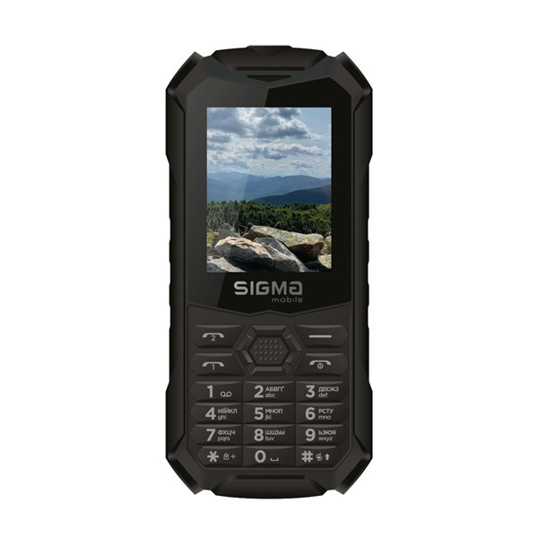 Телефон Sigma mobile X-treme PV68 Dual Sim Black (Код товару:41803) Харків - зображення 1