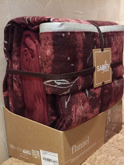 Еврокомплект постільної білизни з фланелі. Житомир - изображение 5