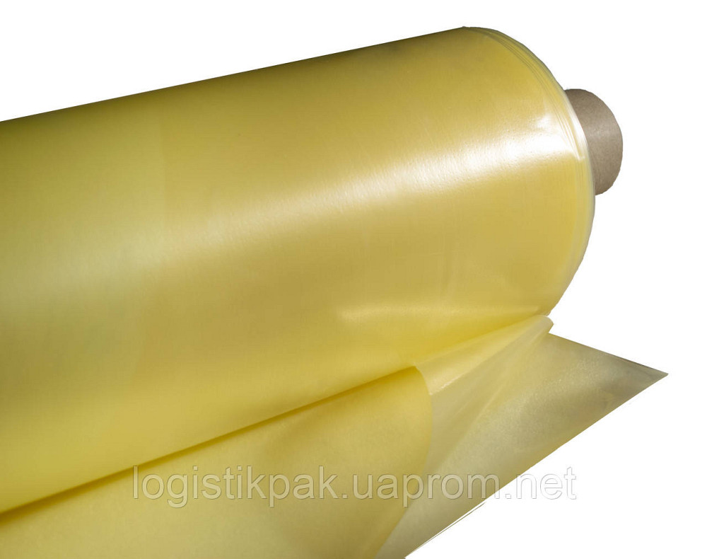 Пленка тепличная желтая|120мкм|24мес|3х100метров|Планета Пластик Харків - зображення 5