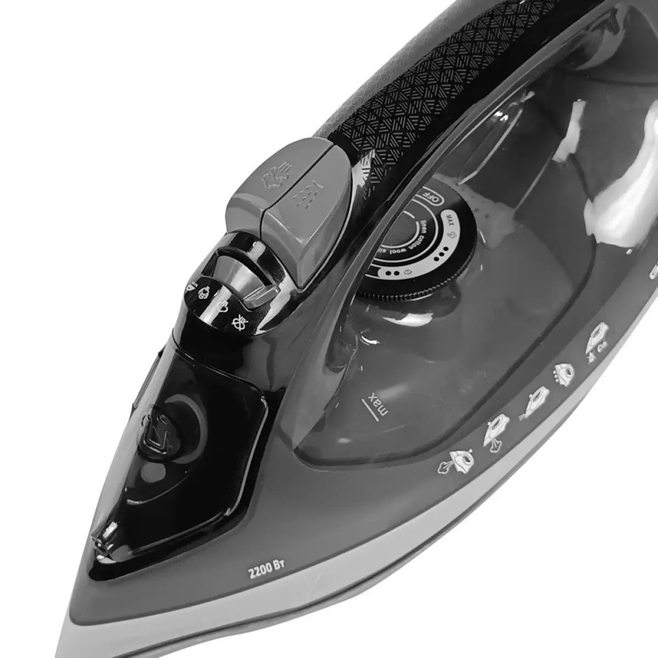 Утюг Grunhelm EI8872C 2200 Вт серый Київ - зображення 3