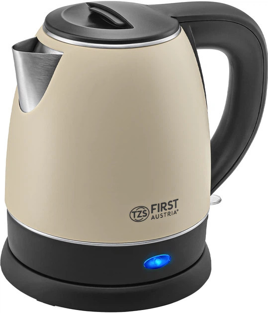 Чайник электрический First FA-5407-3-CR 1.2 л бежевый Київ - зображення 2