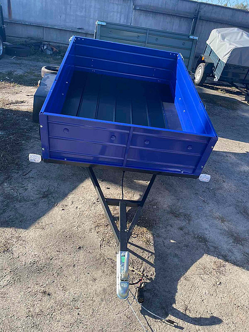 Новий автомобільний причіп від виробника "Дніпро-201". 200х120х35. Купити причіпи від заводу Новомосковск - изображение 4