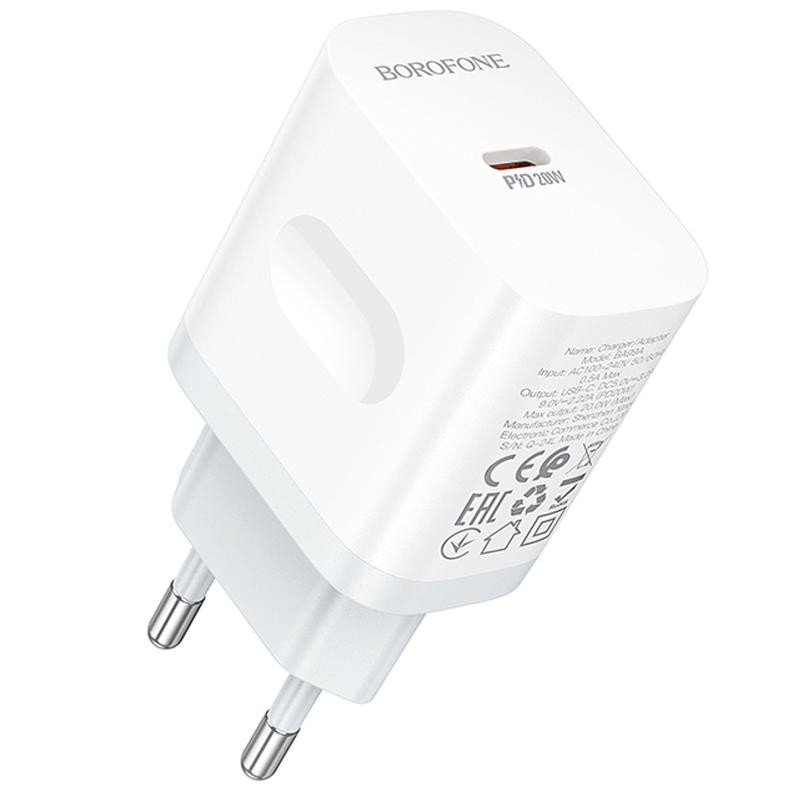 СЗУ Borofone BA99A Breeze PD20W (1USB-C) Херсон - зображення 2