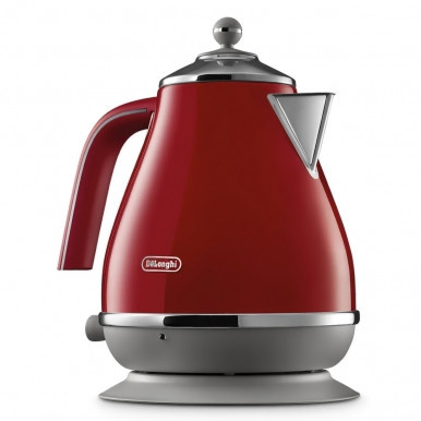 Електрочайник DeLonghi KBOC-2001-R 1,7 л червоний Киев - изображение 1