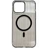 DM Чохол Corrugated Pattern Case with MagSafe для iPhone 14 Pro Max Black Харків