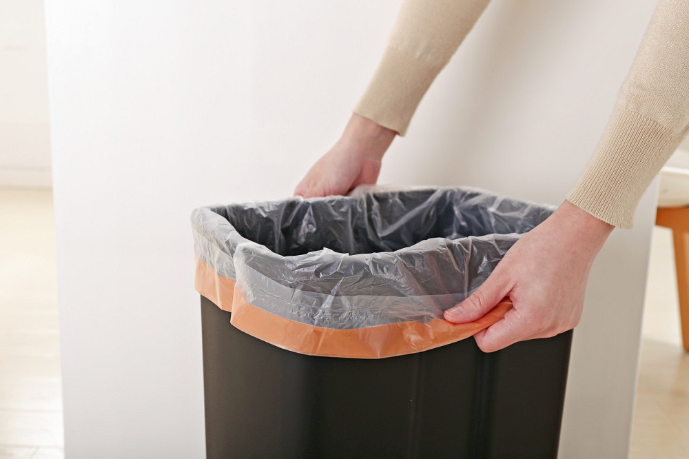 Ведро для мусора с педалью JAH 30 л серебряный металлик с внутренним ведром Київ - зображення 6