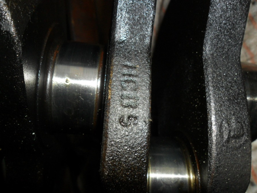 Колінвал Шкода Фабія 1.2., 12V, розмір стандарт, двигун AZQ, оригінал Винница - изображение 8