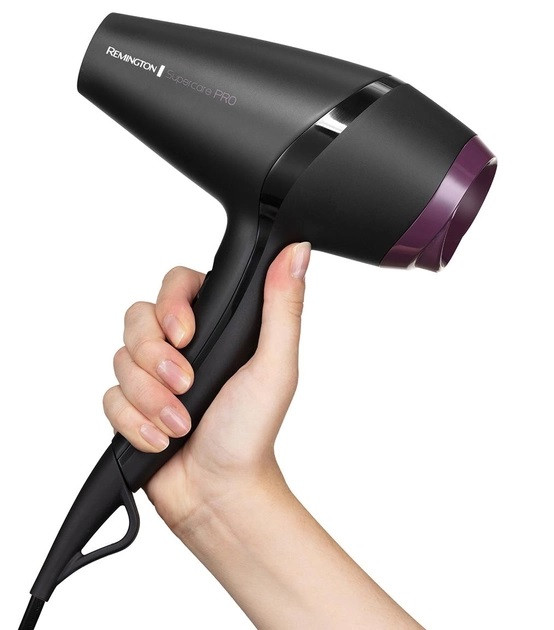 Фен Remington SuperСare PRO 2100 AС motor AС7100 2100 Вт черный Київ - зображення 4