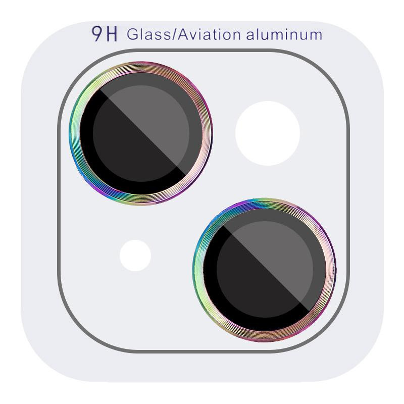 Защитное стекло Metal Classic на камеру (в упак.) для Apple iPhone 14 (6.1") / 14 Plus (6.7") Херсон - изображение 7