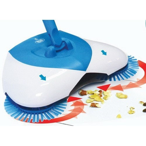 Механічна швабра-віник Spin Broom щітка віник ефект пилососу Луцьк - зображення 5