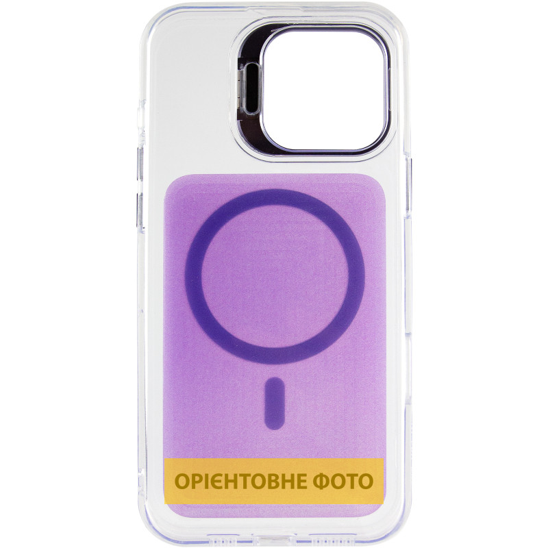 Чехол TPU+PC Jewel Sparkle with Magnetic Fit для Apple iPhone 16 Pro Max (6.9") Херсон - зображення 3
