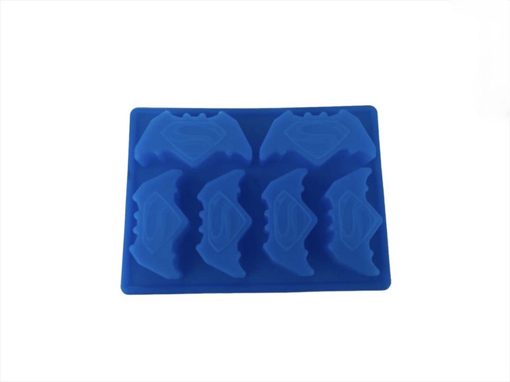 Силиконовая форма 3 для выпечки, льда, шоколада Супермен (код 00294) Київ - зображення 1