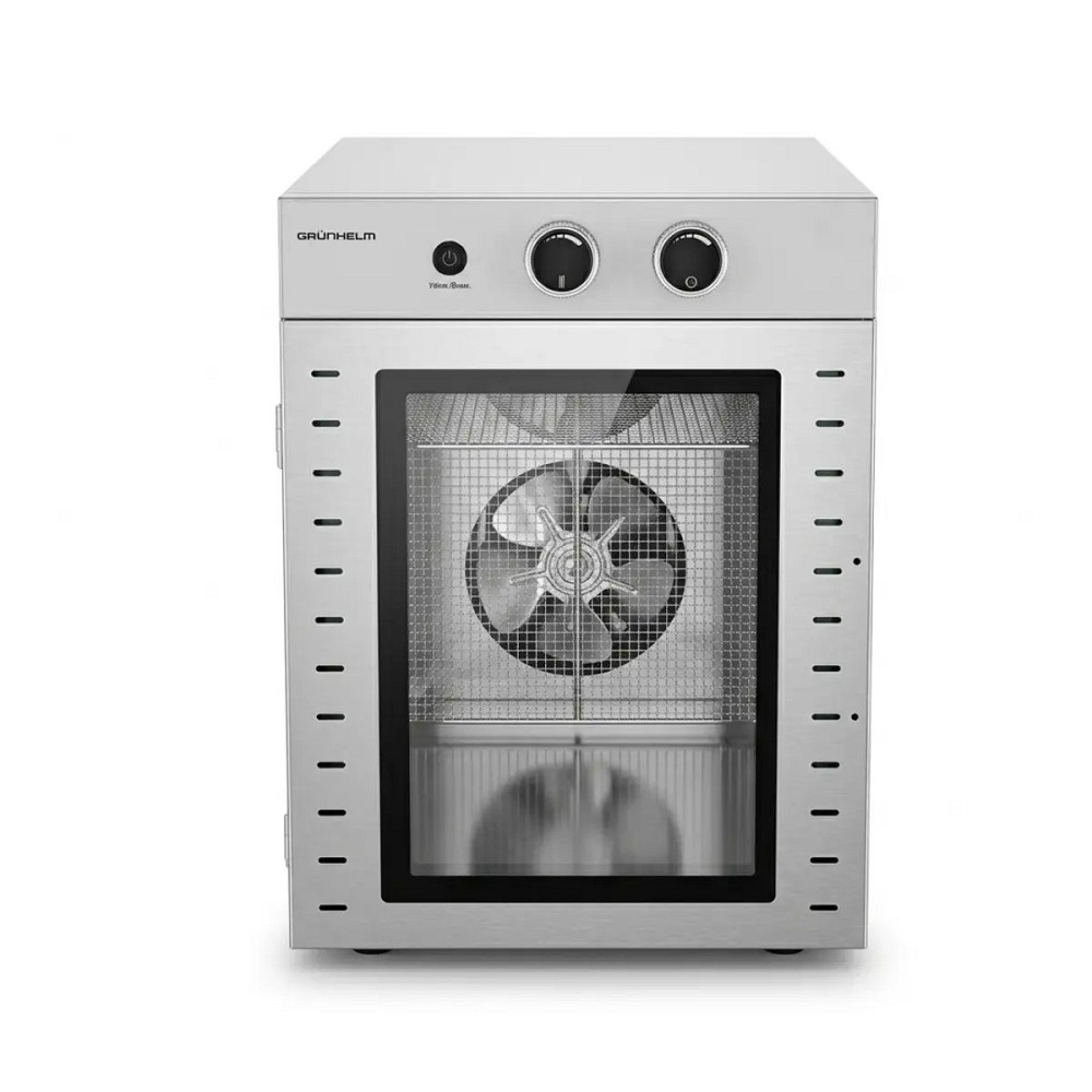 Сушилка для овощей и фруктов Grunhelm GFD4012 1000 Вт серебристая Київ - зображення 7