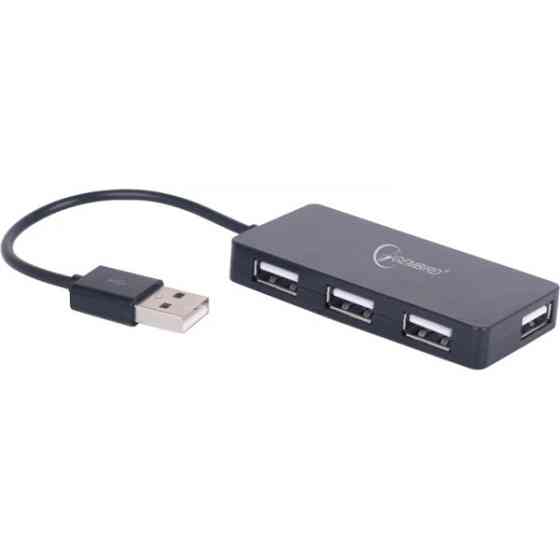USB HUB Gembird 4 ports Black (UHB-U2P4-04) (Код товару:42230) Харьков