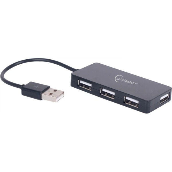 USB HUB Gembird 4 ports Black (UHB-U2P4-04) (Код товару:42230) Харьков - изображение 1