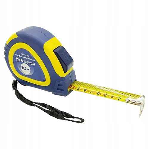 Рулетка 10мх25мм с автостопом и магнитом СТАНДАРТ PMT-1025 Харків