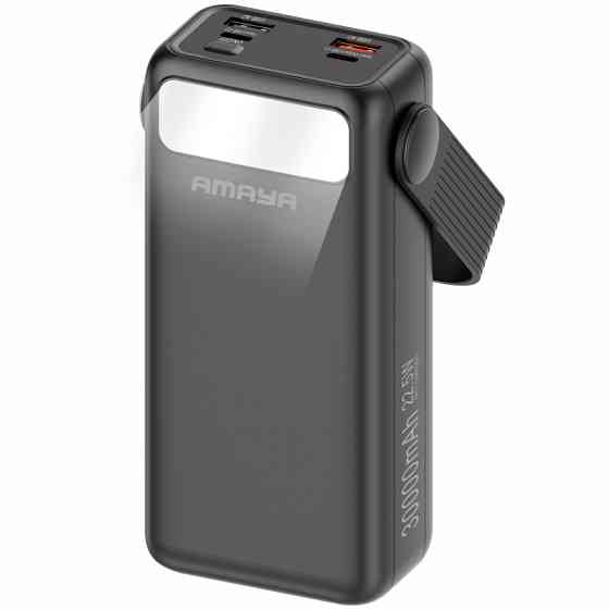 Уценка Портативное ЗУ Power Bank Amaya APB-30 22.5W flashlight with cable 30000 mAh Херсон