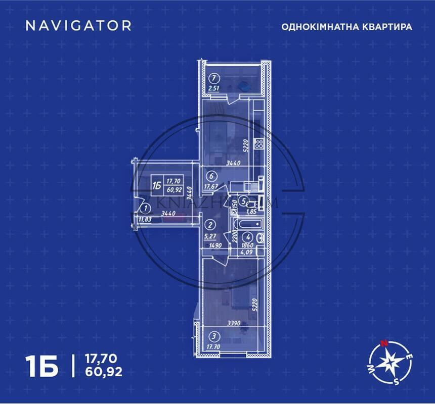 Оренда 1-но к.кв. в ЖК Навігатор, в Оболонському р-йні. Код об'єкту №: 11194303 Киев - изображение 8