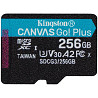 Карта пам'яті Kingston microSDXC 256GB Canvas Go! Plus UHS-I/U3 + адаптер (R170/W90) (SDCG3/256GBSP) Харків