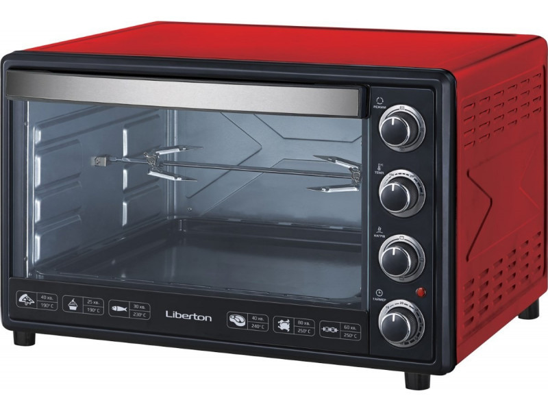 Електродуховка Mirror LIBERTON LEO-650-Red Київ - зображення 1