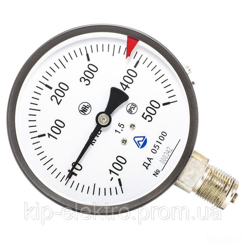 Мановакуумметр аммиачный ДА 05100-13М (NH3) (ДА 05100, ДА05100, ДА-05100, ДА) Київ - зображення 1