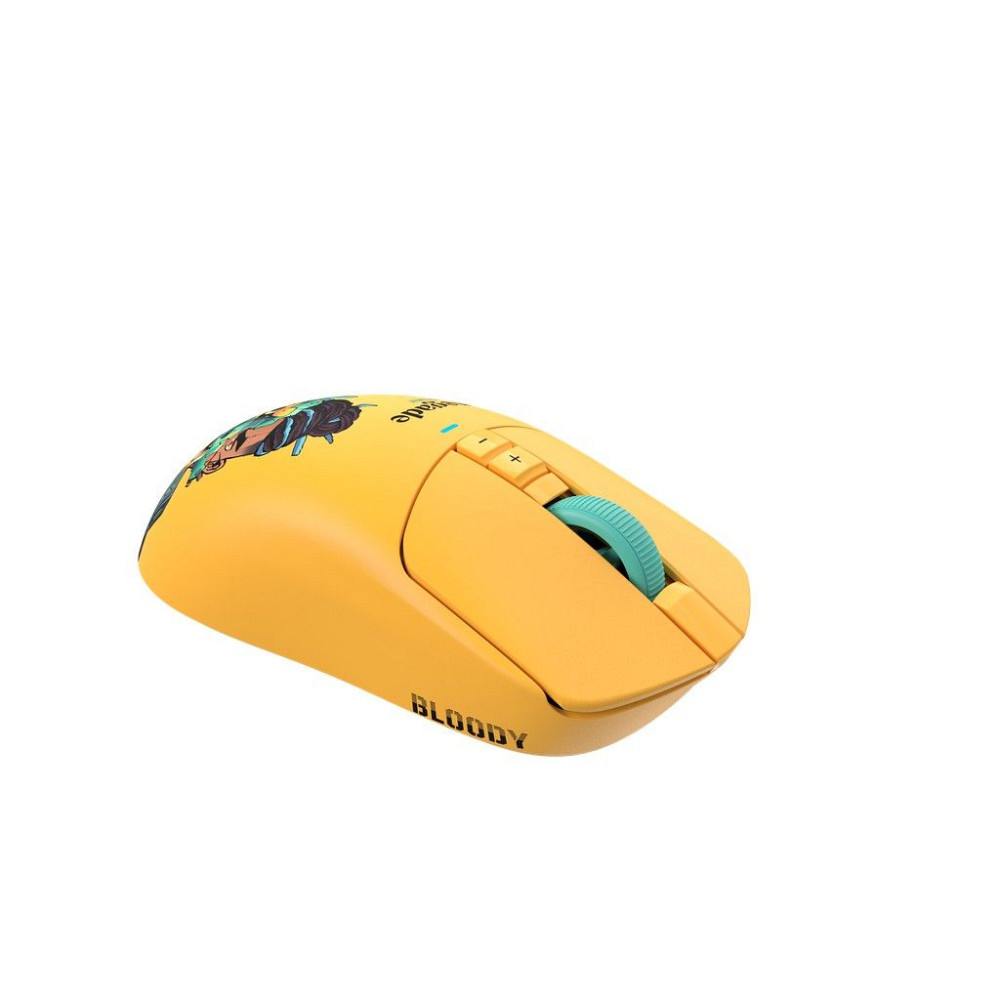 Мышь компьютерная безпроводная Bloody R72 Ultra Renegade Sunset желтая Київ - зображення 2