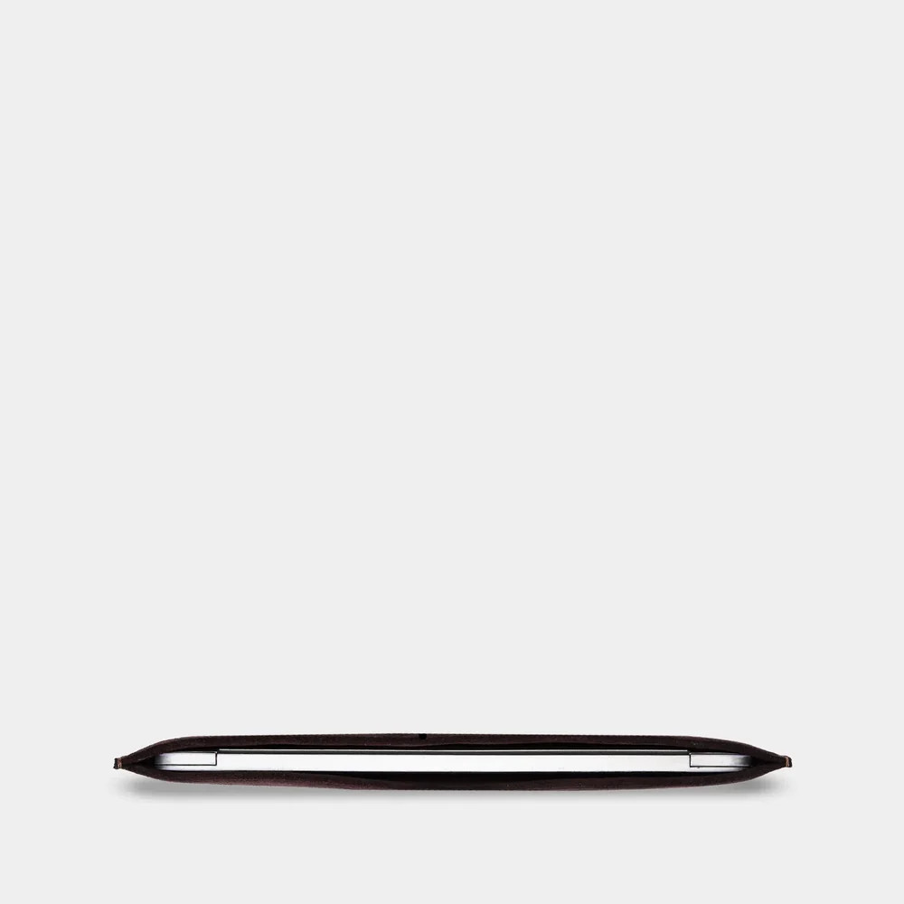 Чехол для ноутбука из велюра Incarne Cline для MacBook Air 15" 2023-2025 cline-brown-velour-air-15 к Киев - изображение 2