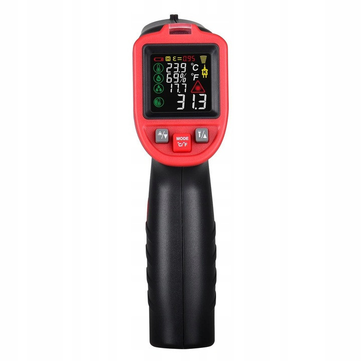 Пирометр (термогигрометр, термопара) -50-650°C WINTACT WT323C Харьков - изображение 2