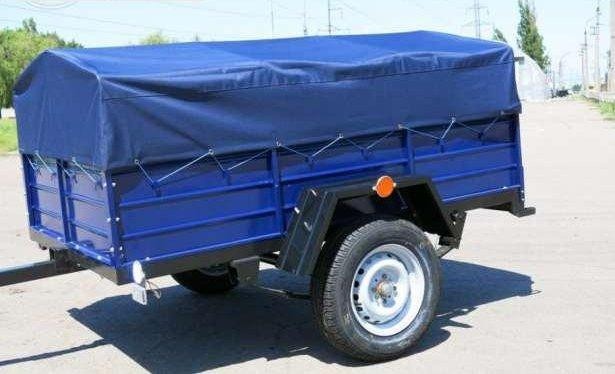 Тент на легковий причіп Бобер 2.00 х 1.20 Євролайт Баришівка - зображення 2