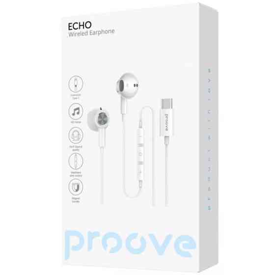 Навушники Proove Echo Type-C White (ECWE00000202) (Код товару:41715) Харків