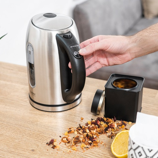 Електрочайник First FA-5411-0 1.7 л серебристый Киев - изображение 2