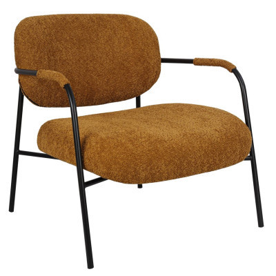 Сучасне крісло в оббивці букле помаранчевого та зеленому кольору Ніка Дніпро - зображення 3