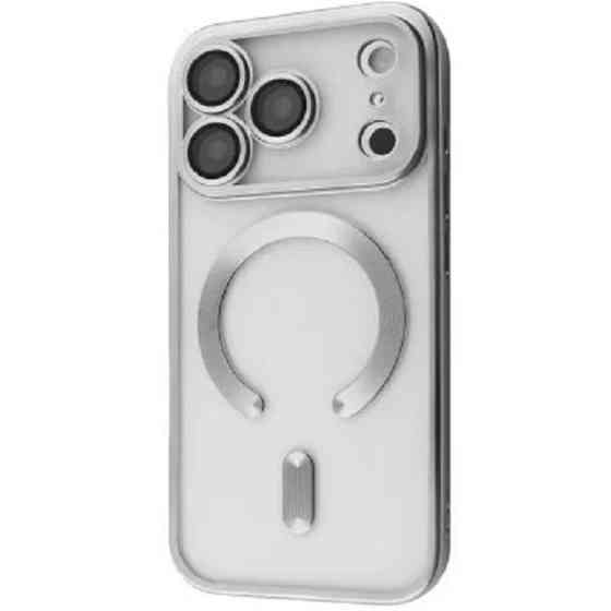 DM Чохол Metal Matte Case with Magnetic Ring для iPhone 17 Pro White Titanium Харьков