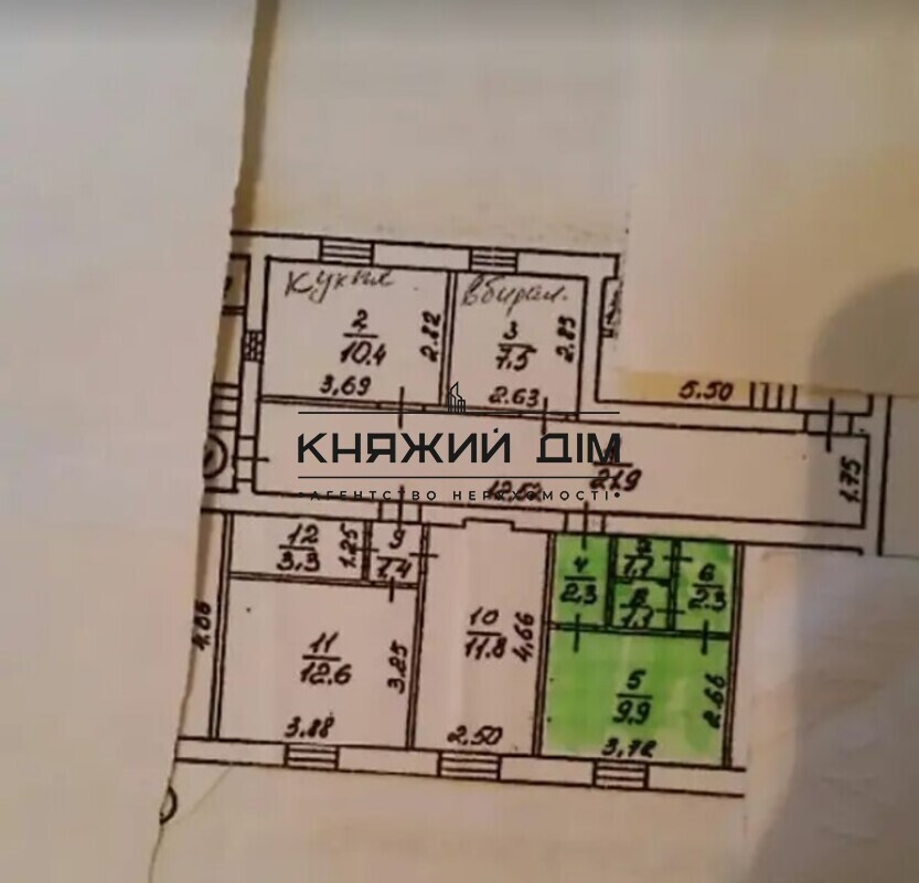 Продаж 4-х к. квартири м. Святошино. №21146497 Київ - зображення 1