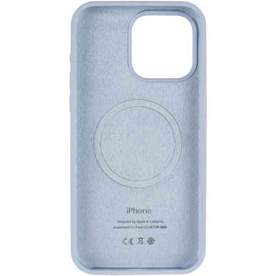Чехол Silicone Case Full Protective (AA) V2 with MagSafe для Apple iPhone 15 Pro Max (6.7") Херсон