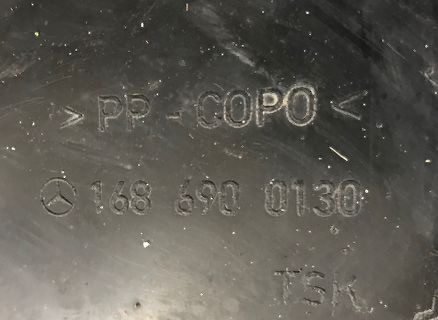 Бу подкрылок крыла Mercedes Benz W168 , A1686900130, передний левый, передняя часть. Кропивницький - зображення 3