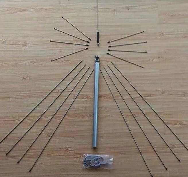 Антенна 25–1300MHz 3.5dBi до 100W, супердискоконусная широкополосная D130 VHF UHF, SO239 / PL259 (11 Днепр - изображение 3